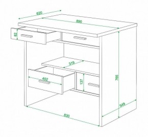 Стол письменный Живой дизайн СК-12 в Ханты-Мансийске - hanty-mansiysk.mebel24.online | фото 2