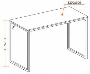 Стол письменный WD-08 в Ханты-Мансийске - hanty-mansiysk.mebel24.online | фото 6