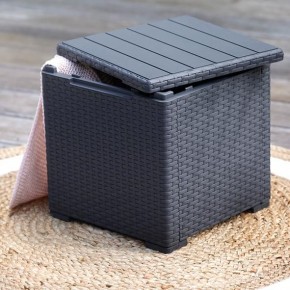 Стол с функцией хранения Виго (Vigo storage box) графит в Ханты-Мансийске - hanty-mansiysk.mebel24.online | фото 1
