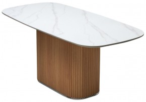 Стол TAMPA 180 цвет БЕЛЫЙ МРАМОР M326, керамика / Каркас OAK, ®DISAUR в Ханты-Мансийске - hanty-mansiysk.mebel24.online | фото 7