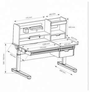 Стол учебный Sentire в Ханты-Мансийске - hanty-mansiysk.mebel24.online | фото 11