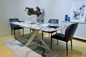 Стол VICENZA 220 BULGARI WHITE, керамика / белый, ®DISAUR в Ханты-Мансийске - hanty-mansiysk.mebel24.online | фото 12