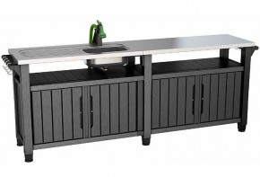 Столик для барбекю 415 Л (Unity Chef 415 L) графит в Ханты-Мансийске - hanty-mansiysk.mebel24.online | фото 3