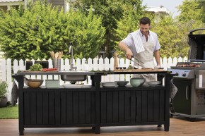 Столик для барбекю 415 Л (Unity Chef 415 L) графит в Ханты-Мансийске - hanty-mansiysk.mebel24.online | фото 4