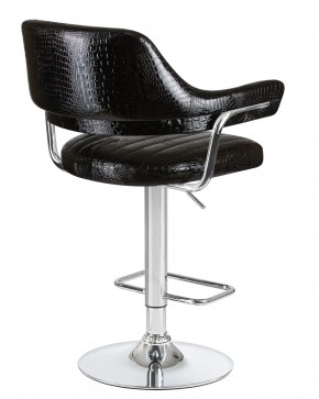 Стул барный DOBRIN CHARLY, чёрный крокодил в Ханты-Мансийске - hanty-mansiysk.mebel24.online | фото 4