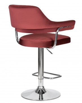 Стул барный DOBRIN CHARLY, винный велюр (MJ9-35) в Ханты-Мансийске - hanty-mansiysk.mebel24.online | фото 4