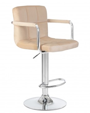 Стул барный DOBRIN KRUGER ARM, бежевый велюр (MJ9-10) в Ханты-Мансийске - hanty-mansiysk.mebel24.online | фото 2