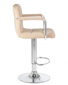 Стул барный DOBRIN KRUGER ARM, бежевый велюр (MJ9-10) в Ханты-Мансийске - hanty-mansiysk.mebel24.online | фото 3