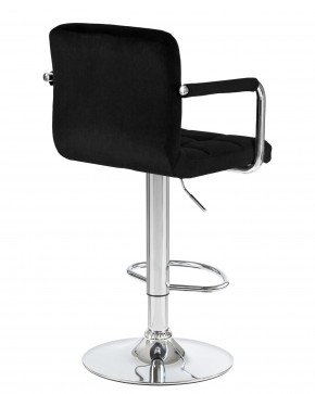 Стул барный DOBRIN KRUGER ARM, черный велюр (MJ9-101) в Ханты-Мансийске - hanty-mansiysk.mebel24.online | фото 4