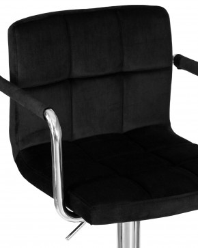 Стул барный DOBRIN KRUGER ARM, черный велюр (MJ9-101) в Ханты-Мансийске - hanty-mansiysk.mebel24.online | фото 7