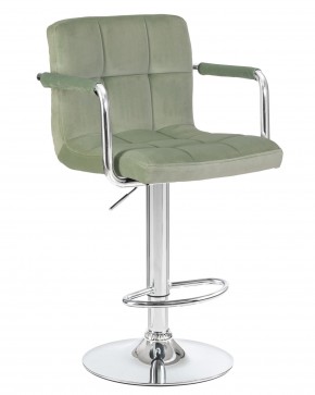 Стул барный DOBRIN KRUGER ARM, мятный велюр (MJ9-87) в Ханты-Мансийске - hanty-mansiysk.mebel24.online | фото