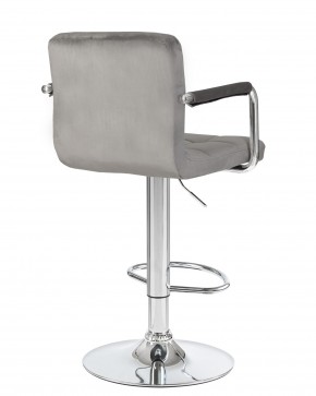 Стул барный DOBRIN KRUGER ARM, серый велюр (MJ9-75) в Ханты-Мансийске - hanty-mansiysk.mebel24.online | фото 4