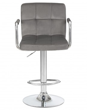 Стул барный DOBRIN KRUGER ARM, серый велюр (MJ9-75) в Ханты-Мансийске - hanty-mansiysk.mebel24.online | фото 6