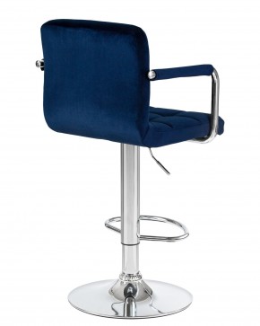 Стул барный DOBRIN KRUGER ARM, синий велюр (MJ9-117) в Ханты-Мансийске - hanty-mansiysk.mebel24.online | фото 4