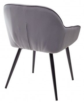 Стул BREEZE BLUVEL-14 GREY, велюр / черный каркас М-City в Ханты-Мансийске - hanty-mansiysk.mebel24.online | фото 2