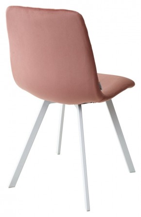 Стул DAIQUIRI BLUVEL-52 PINK / белый каркас, велюр М-City в Ханты-Мансийске - hanty-mansiysk.mebel24.online | фото 3