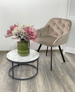 Стул GALE 360 град. поворот. BLUVEL-40 BEIGE, велюр/ черный каркас, М-City в Ханты-Мансийске - hanty-mansiysk.mebel24.online | фото 2