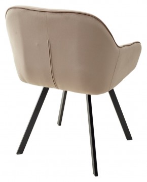 Стул GALE 360 град. поворот. BLUVEL-40 BEIGE, велюр/ черный каркас, М-City в Ханты-Мансийске - hanty-mansiysk.mebel24.online | фото 4