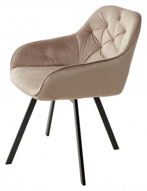 Стул GALE 360 град. поворот. BLUVEL-40 BEIGE, велюр/ черный каркас, М-City в Ханты-Мансийске - hanty-mansiysk.mebel24.online | фото 5