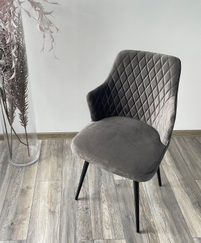 Стул HERMAN 360 град. ГРАФИТ #14, велюр / черный каркас М-City в Ханты-Мансийске - hanty-mansiysk.mebel24.online | фото 3