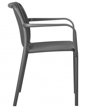 Стул обеденный DOBRIN WALTER ARM, темно-серый (GR-04) в Ханты-Мансийске - hanty-mansiysk.mebel24.online | фото 3