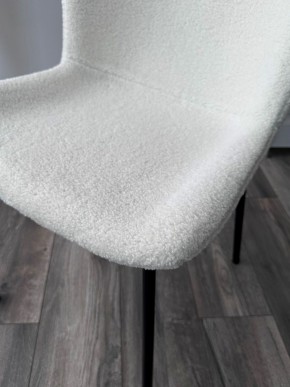 Стул RIYA UF992-01 Белый, teddy / черный каркас М-City в Ханты-Мансийске - hanty-mansiysk.mebel24.online | фото 4