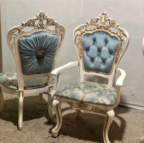 Стул Роза с каретной стяжкой и подлокотниками в Ханты-Мансийске - hanty-mansiysk.mebel24.online | фото