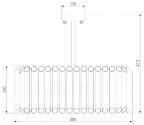 Светильник на штанге Bogate-s Castellie 461/5 (361/5) в Ханты-Мансийске - hanty-mansiysk.mebel24.online | фото 3