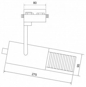 Светильник на штанге Elektrostandard Forema a060612 в Ханты-Мансийске - hanty-mansiysk.mebel24.online | фото 3