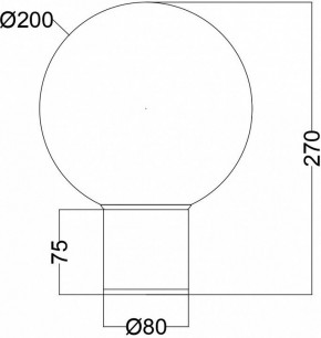 Светильник на штанге Maytoni Bold O598WL-01B1 в Ханты-Мансийске - hanty-mansiysk.mebel24.online | фото 5