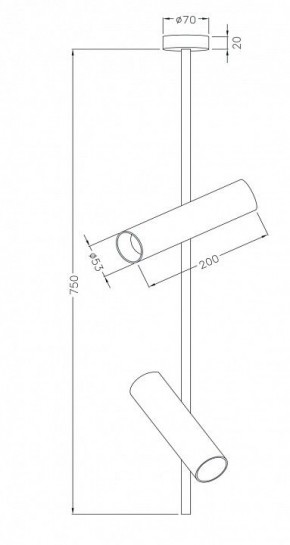 Светильник на штанге Maytoni Elti C021CL-02B в Ханты-Мансийске - hanty-mansiysk.mebel24.online | фото 4