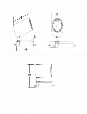 Светильник на штанге Maytoni Vuoro TR029-3-20W4K-W в Ханты-Мансийске - hanty-mansiysk.mebel24.online | фото 4