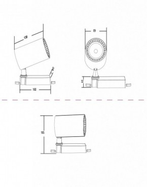 Светильник на штанге Maytoni Vuoro TR029-3-30W3K-W в Ханты-Мансийске - hanty-mansiysk.mebel24.online | фото 3