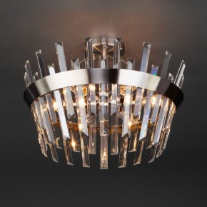 Светильник на штанге TK Lighting Steccato 10111/5 сатин-никель/прозрачный хрусталь Strotskis в Ханты-Мансийске - hanty-mansiysk.mebel24.online | фото 3