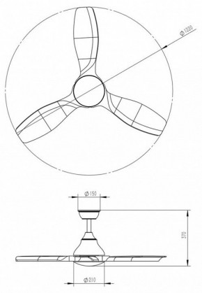 Светильник с вентилятором Sonex VIVA LED 7702/24L в Ханты-Мансийске - hanty-mansiysk.mebel24.online | фото 5