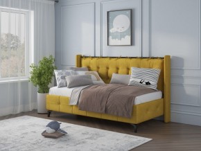 СВЕТЛАНА 3 Кровать линейная (Горчичный) в Ханты-Мансийске - hanty-mansiysk.mebel24.online | фото