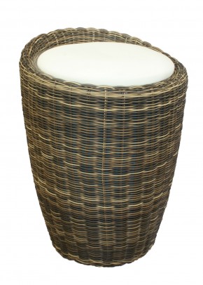 Табурет с местом для хранения LM-1100Rattan, кремовый в Ханты-Мансийске - hanty-mansiysk.mebel24.online | фото