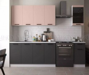 ТЕХНО Кухонный гарнитур 2,0 м Компоновка №3 в Ханты-Мансийске - hanty-mansiysk.mebel24.online | фото 2