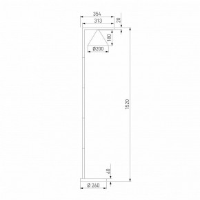 Торшер Elektrostandard Bevel a068473 в Ханты-Мансийске - hanty-mansiysk.mebel24.online | фото 2