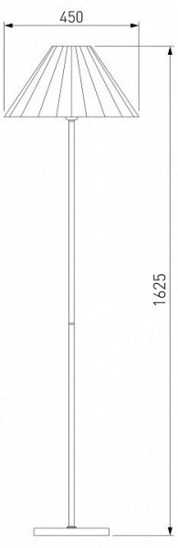 Торшер Eurosvet Peony 01133/1 хром/графит в Ханты-Мансийске - hanty-mansiysk.mebel24.online | фото 3