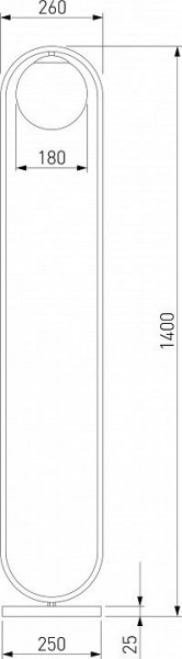 Торшер Eurosvet Ringo 01139/1 хром в Ханты-Мансийске - hanty-mansiysk.mebel24.online | фото 2