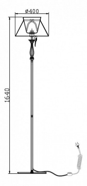 Торшер Maytoni Bird ARM013-22-W в Ханты-Мансийске - hanty-mansiysk.mebel24.online | фото 8