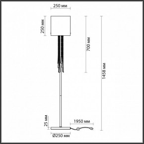Торшер Odeon Light Nicole 4886/1F в Ханты-Мансийске - hanty-mansiysk.mebel24.online | фото 4