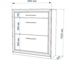 Тумба для обуви Нобиле ОБВ-90 в Ханты-Мансийске - hanty-mansiysk.mebel24.online | фото 4