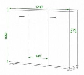 Тумба Домино ПУ-60-4 в Ханты-Мансийске - hanty-mansiysk.mebel24.online | фото 2