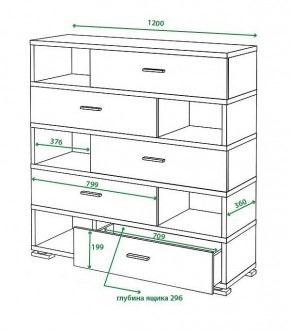 Тумба комбинированная СБ-40/5 в Ханты-Мансийске - hanty-mansiysk.mebel24.online | фото 2