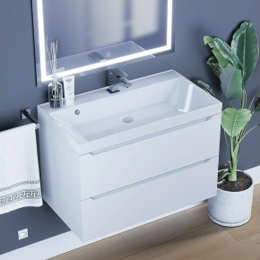 Тумба под раковину Uperwood Tanos 80 см, подвесная, белая матовая в Ханты-Мансийске - hanty-mansiysk.mebel24.online | фото 10