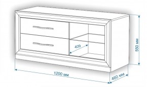 Тумба под ТВ Нобиле КА120 в Ханты-Мансийске - hanty-mansiysk.mebel24.online | фото 2