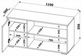 Тумба под ТВ Т-2 в Ханты-Мансийске - hanty-mansiysk.mebel24.online | фото 7