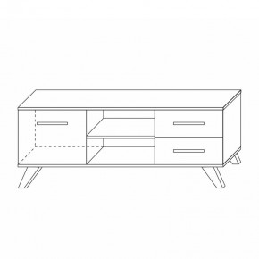 Тумба под ТВ Вега Скандинавия в Ханты-Мансийске - hanty-mansiysk.mebel24.online | фото 3